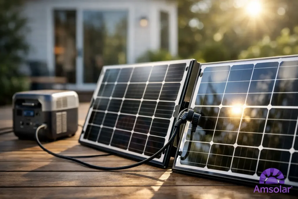 Bifacial Modules for Plug In Solar