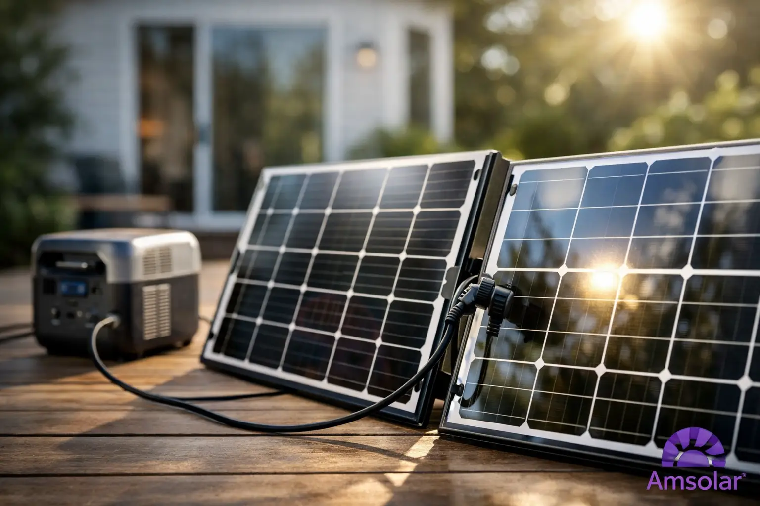Bifacial Modules for Plug In Solar