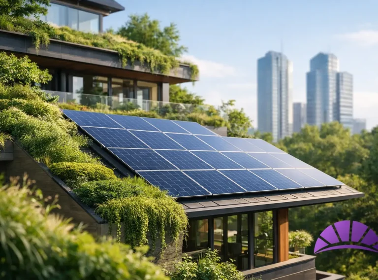 Green Architecture and Blending Solar Buildings