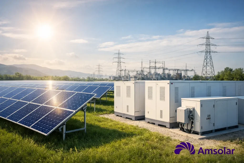 Impact of PV and BESS on Power Factor