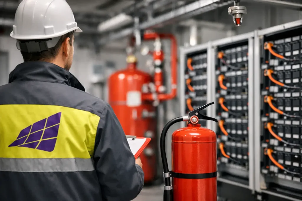 Fire Fighting Consultancy in BESS Installation