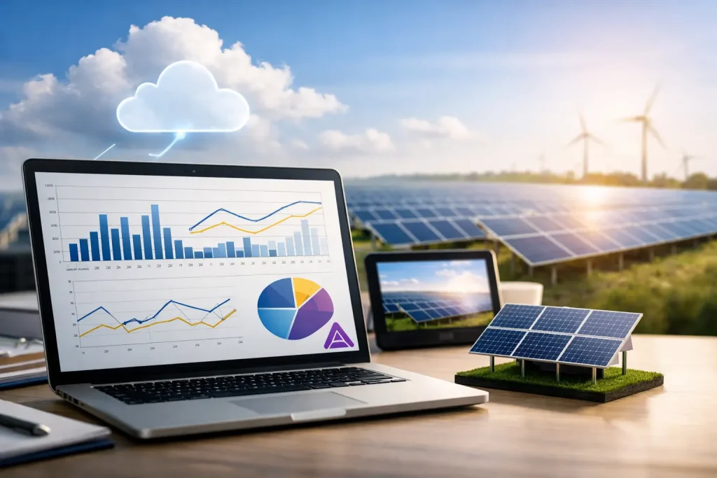 Cloud Based Energy Reporting for Smarter Solar