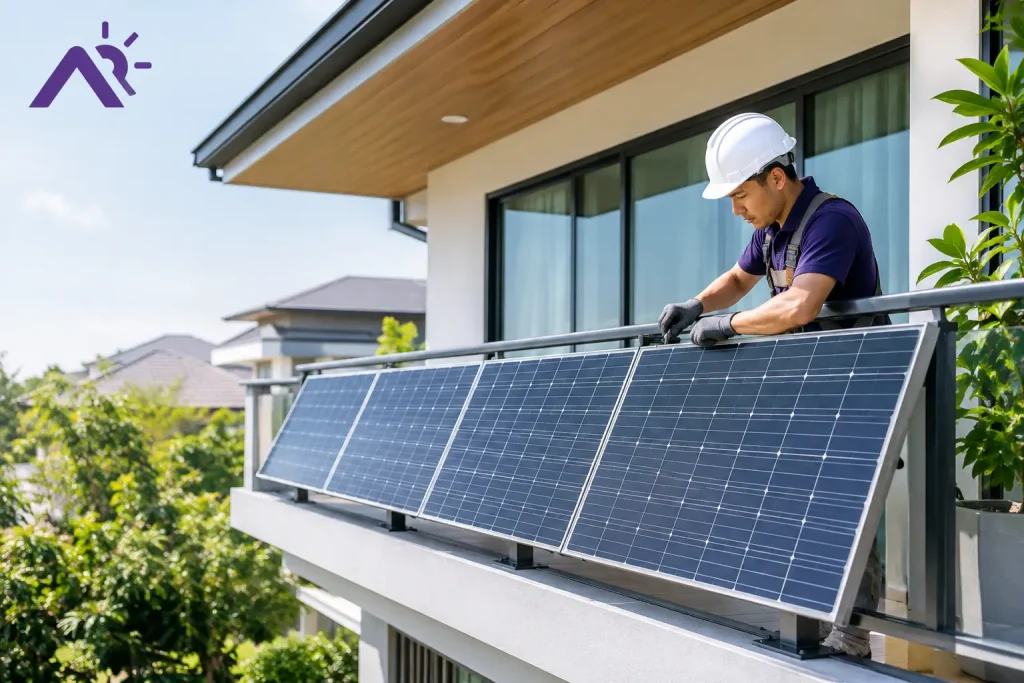 How to Install Balcony Solar on a Landed Home